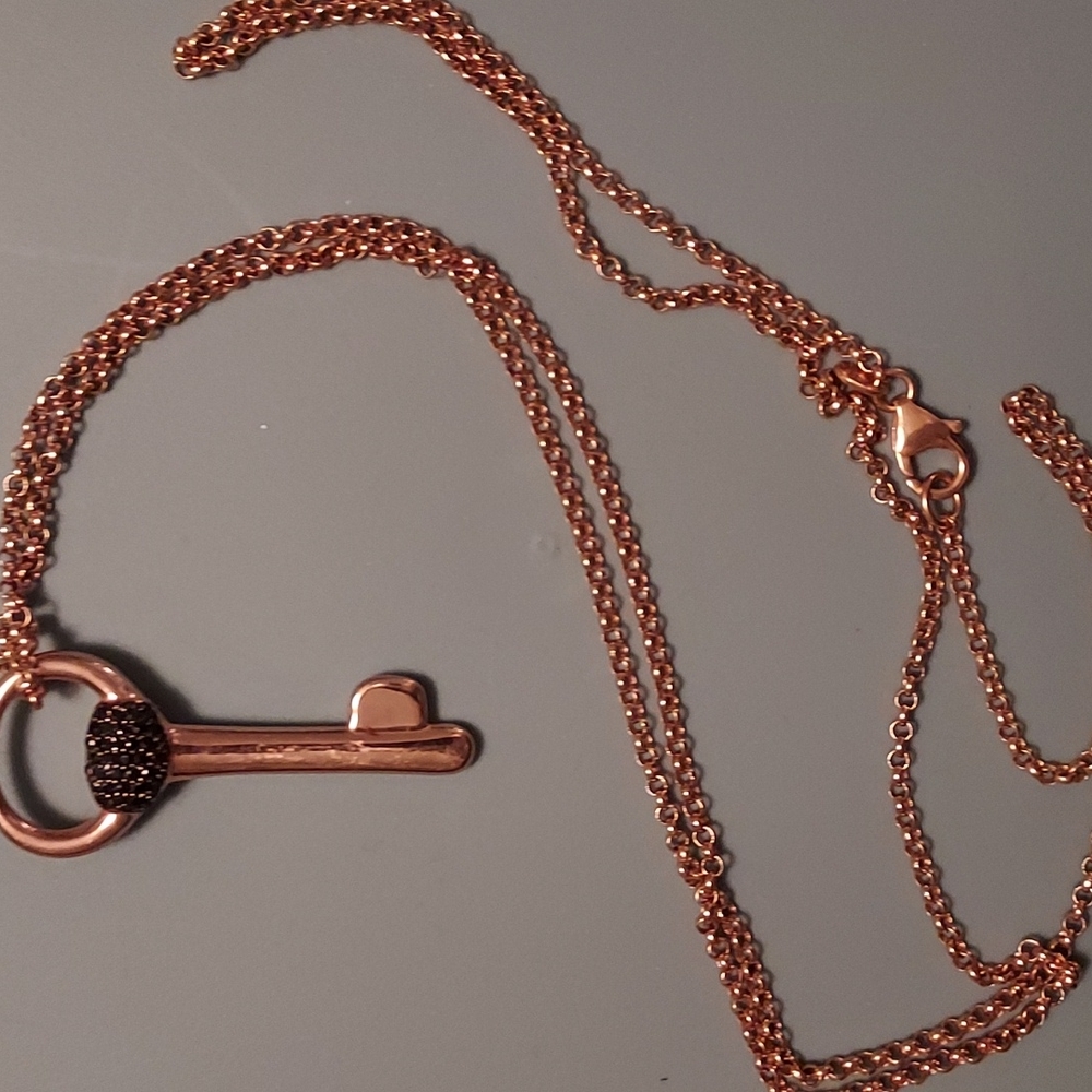 Bronze Milor key necklace